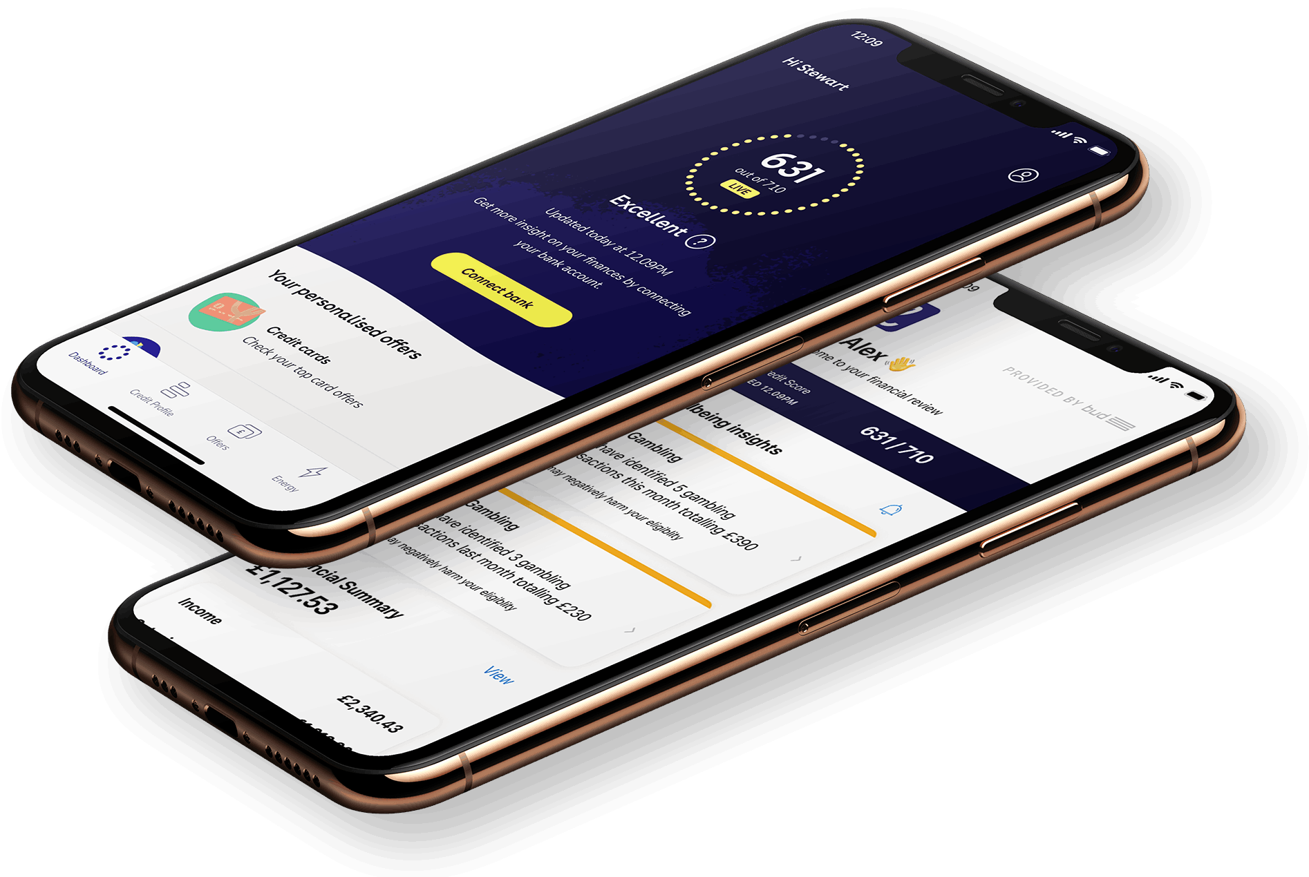 TotallyMoney App with Bud Open Banking Integration