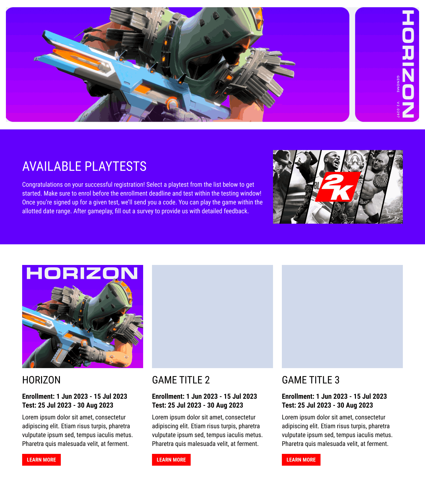Gameshapers - Horizon