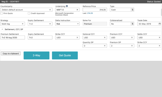 Tickets with scrollbars